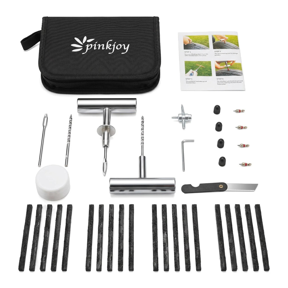 36 Pcs Tire Plug Kit for Car (No Specific Years)