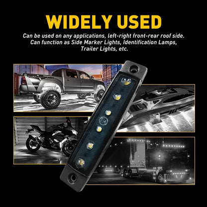 10X LED Rock Wheel Lights for Jeep Offroad Truck UTV ATV Boat