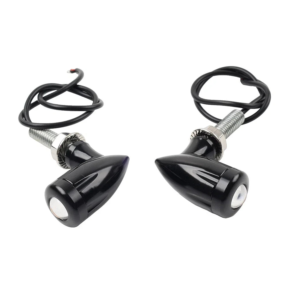 Mini Turn Signal Light Blinker for Harley Bobber Cafe Racer