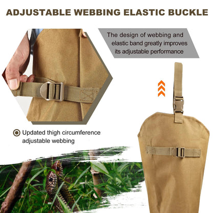 Snake Guard Chaps for Hunting Gear - Waterproof Snake Bite Protection