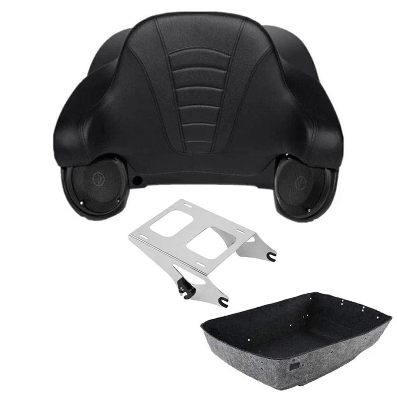 Trunk Rack Backrest Speakers Mount for Harley Road Glide (2014–2026)