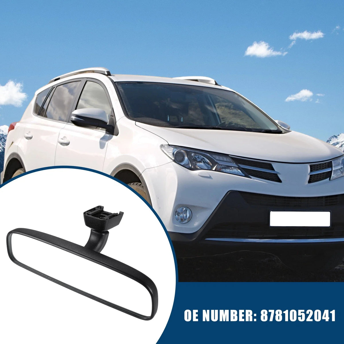 Rear View Mirror for Toyota RAV4 Yaris Prius (No.8781052041)