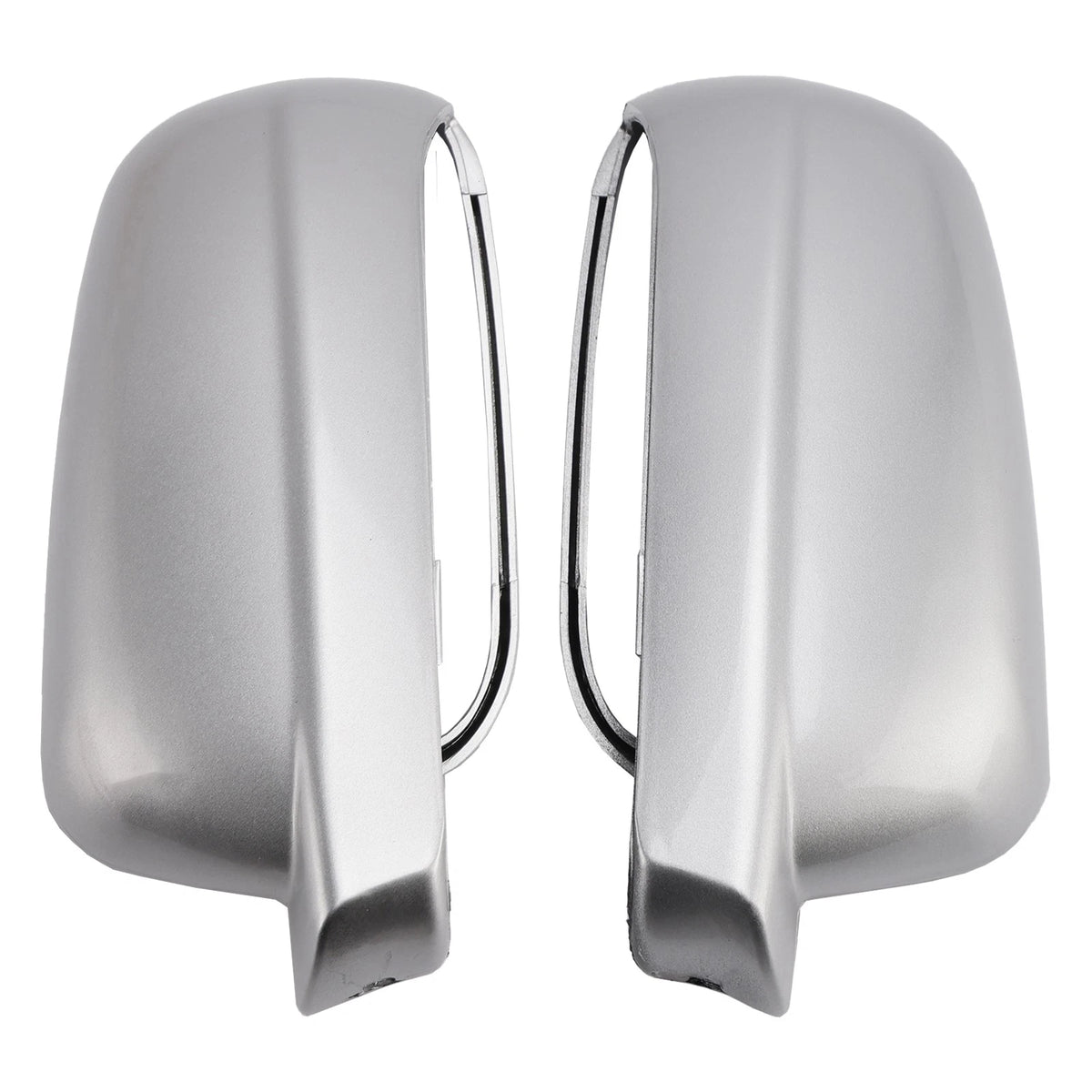 Silver Mirror Cap Cover Trim for Volkswagen Golf MK4 (1998–2004)