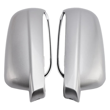 Silver Mirror Cap Cover Trim for Volkswagen Golf MK4 (1998–2004)