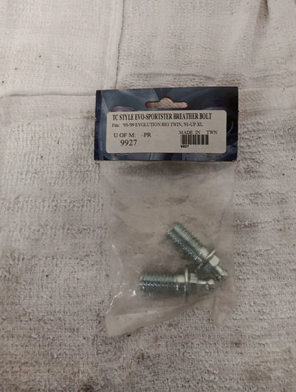 Kuryakyn TC Style Breather Bolts for Harley Sportster (EVO, 9927)