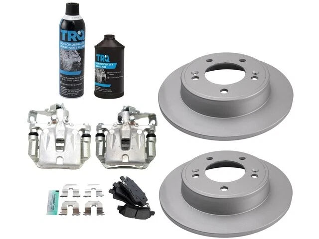 Set of 4 Brake Pad Rotor Caliper for Hyundai Veloster (2012–2015) 68483PYVH