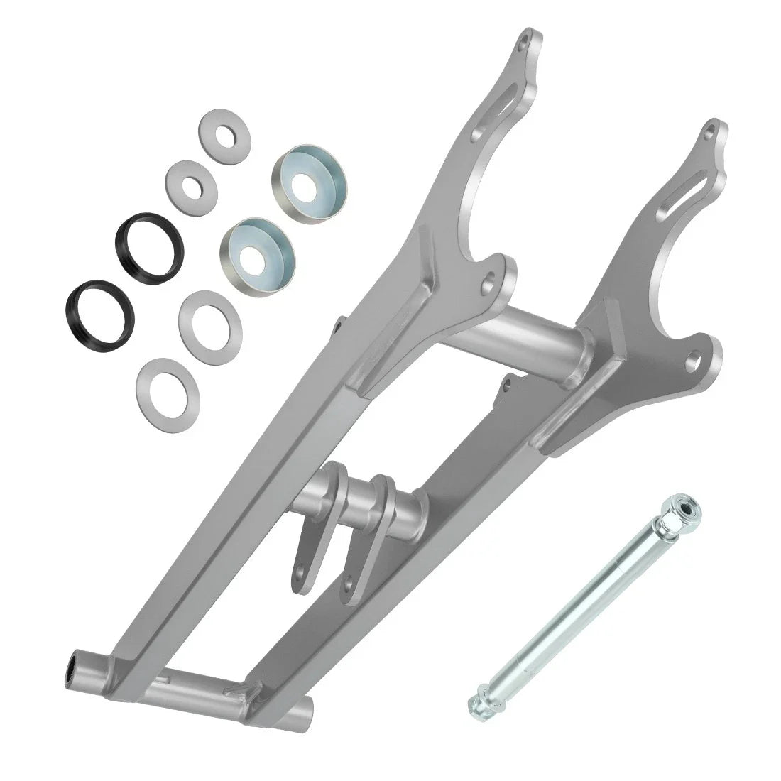 6" Extended Chrome Rear Swing Arm for Yamaha Banshee YFZ 350 (1987–2006)