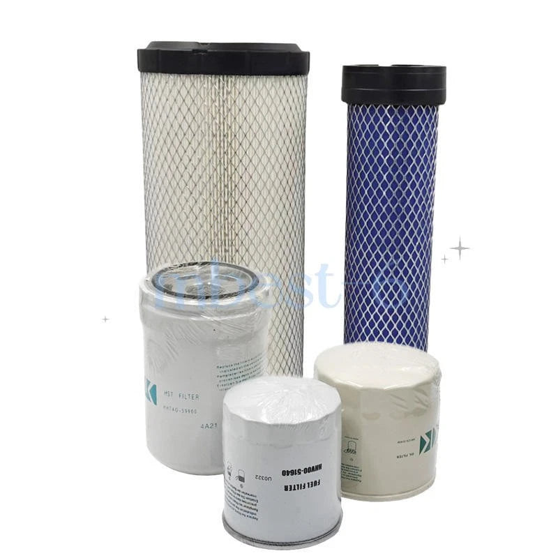 Filter Kit for Kubota SVL75-2 (SN 26158 & Above) Skid Steer Loaders
