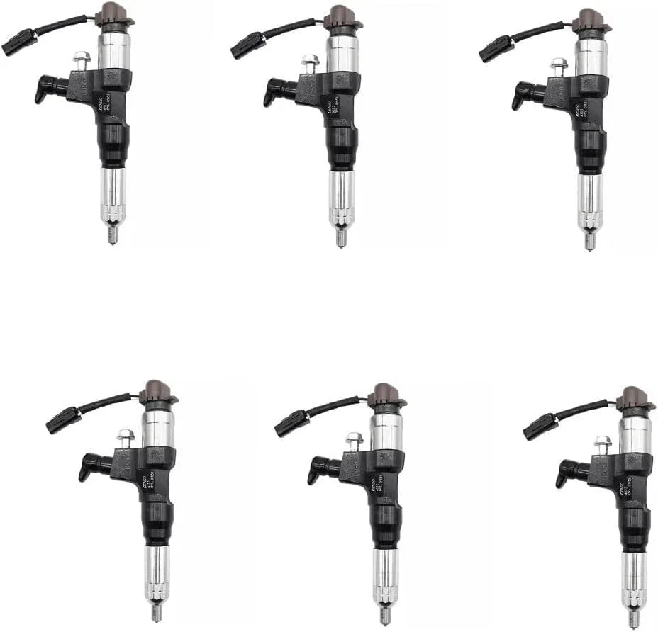 6X Fuel Injector 095000-5990 23910-1410 for Hino J05D Truck (500)