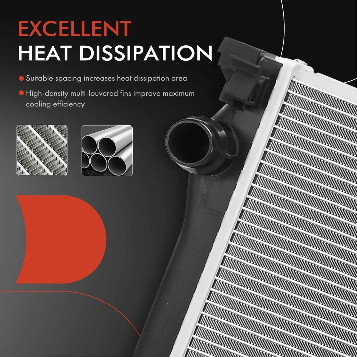 Radiator for Mercedes-Benz Metris (2016–2023) L4 2.0L