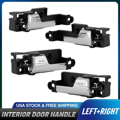 Set of 2 Inner Door Handles for Ford Fusion (2006–2012)