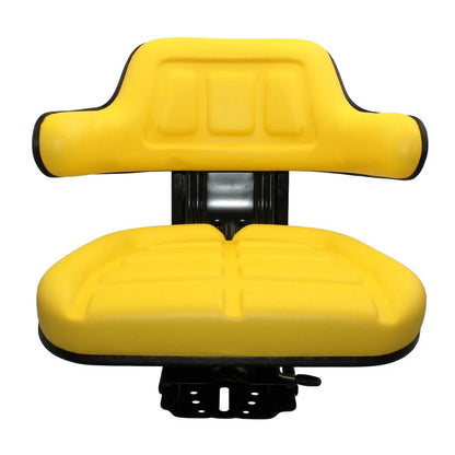 Yellow Wrap Around Seat with Arms for John Deere (Fits TS1040ATSP)