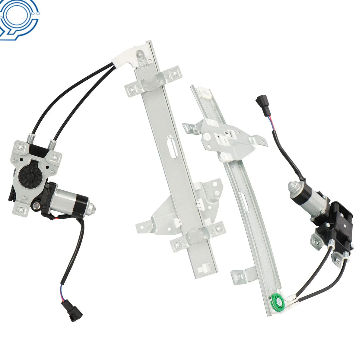 Pair Rear Window Regulator w/ Motor for Buick Regal Century (1997–2004) Intrigue (1998–2002)