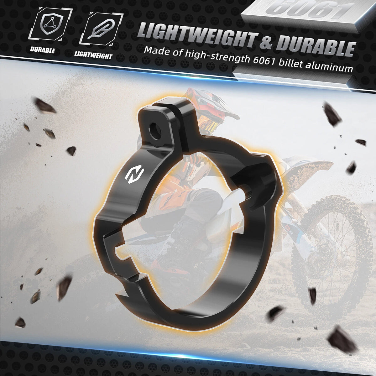 Pipe Flange Guard Protector for KTM 250 300 EXC XCW SX (2023–2025)