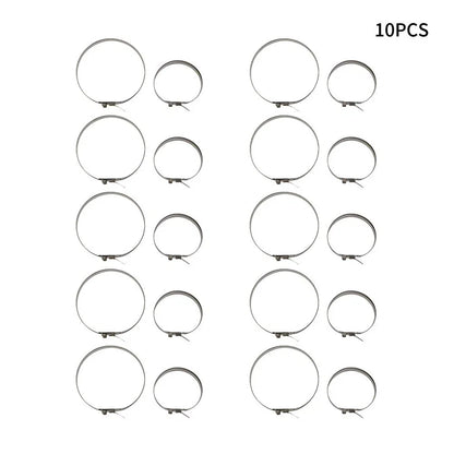 Band and Buckle Clamps Kit for ATV/Automotive (20 pcs)
