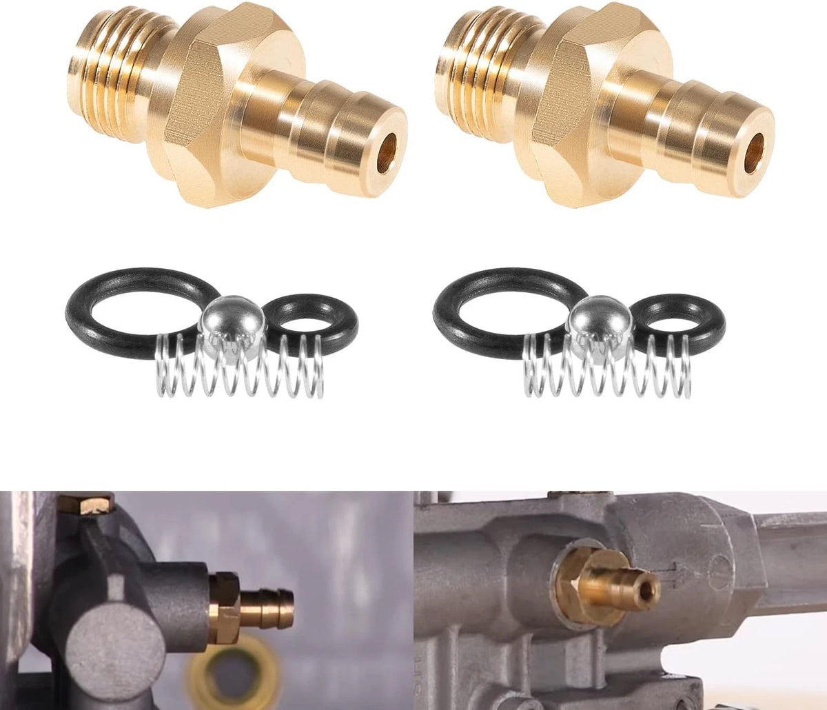 Pressure Washer Chemical Soap Injector Kit for Pumps (190593GS, 190635GS, 203640GS)