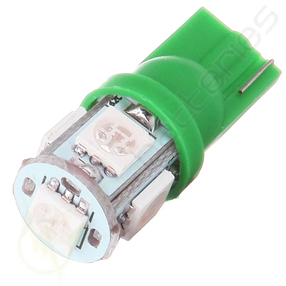 3X Clear Lens Cab Marker Running Light +W5W 12V LED for Chevy GMC (2002–2007)