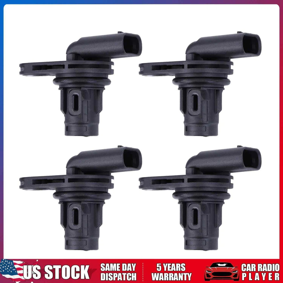 4X Engine Camshaft Position Sensor for Mercedes Benz C300 C350 (2015–2020)