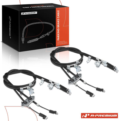 2X Rear Parking Brake Cable for Mazda 6 (2003–2008) GK2A44410A GK2A44410B GK2A44410C C661400