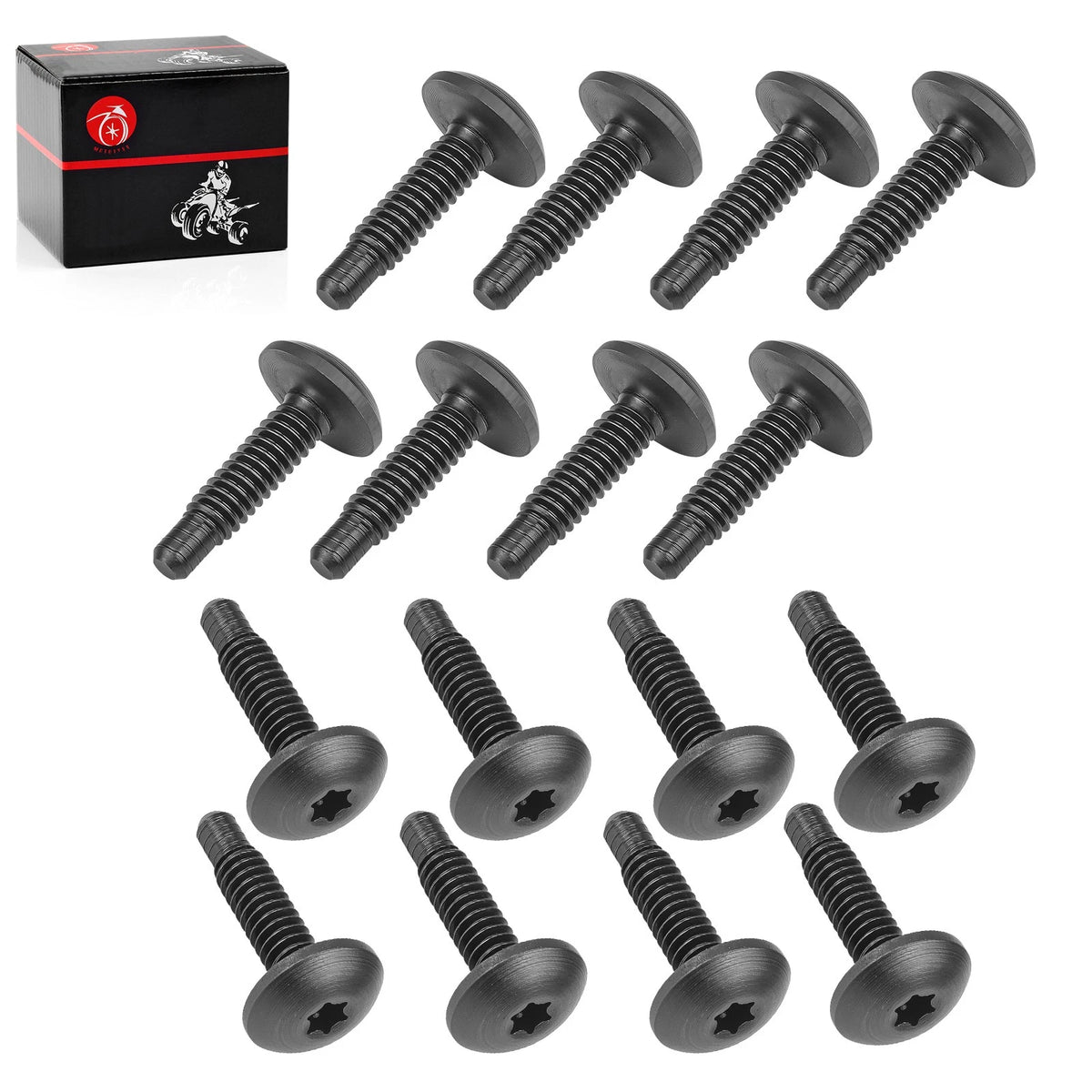 16PCS Torx Screw Bolts for Polaris Sportsman 500 (1996–2004) 7517685