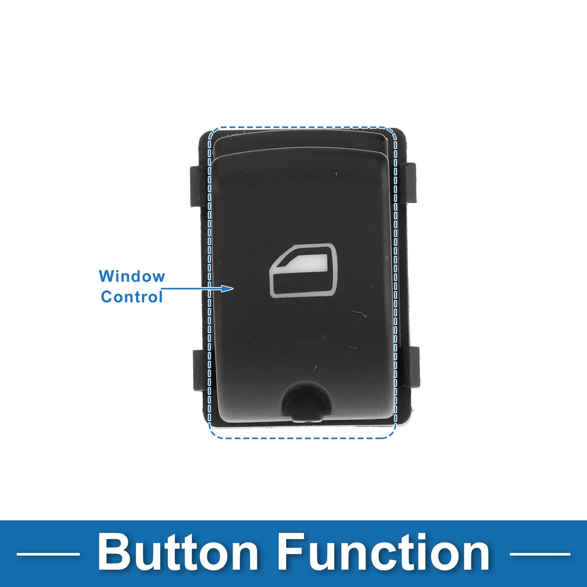 Passenger Side Power Window Switch for Audi A4 A6 (1996–2006)