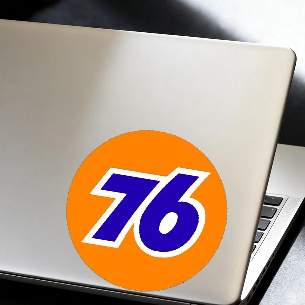 Round Stickers for Laptop Luggage Window Wall - Sunproof Waterproof