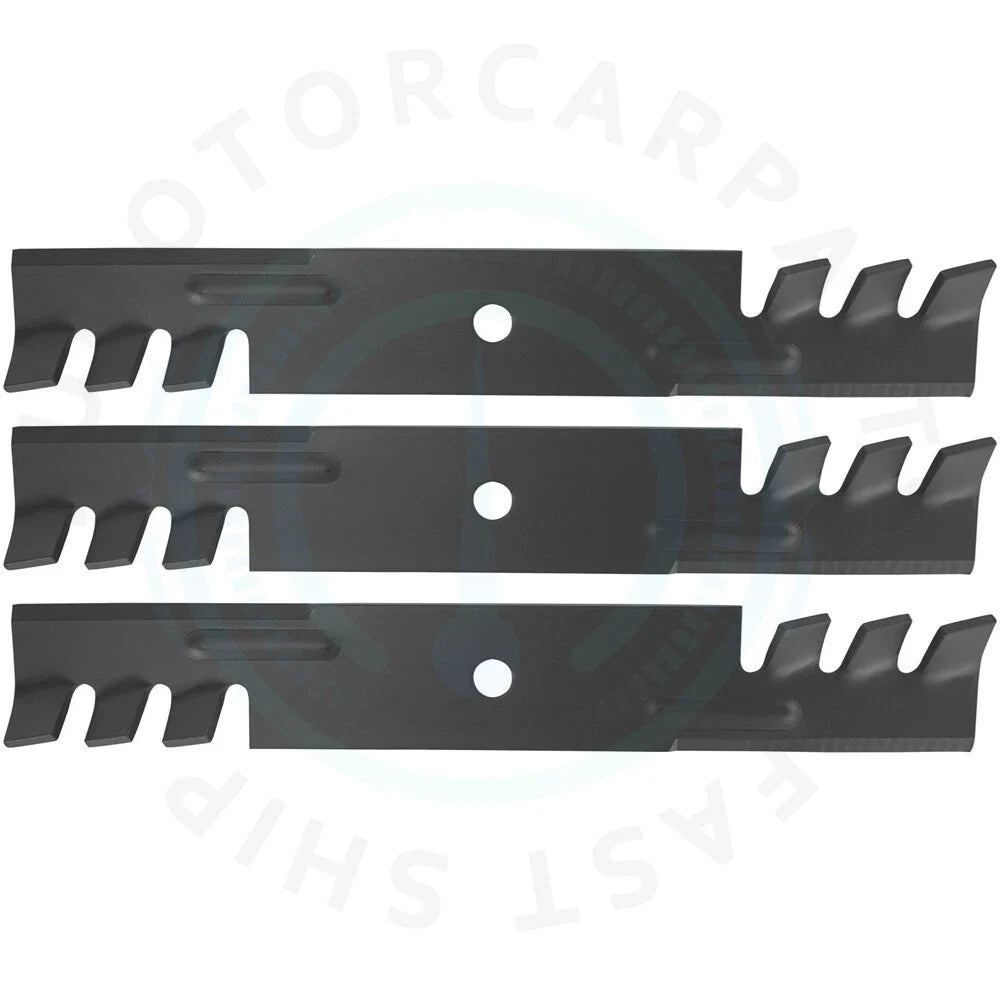 Set of 3 Mulcher Mower Blades for Bad Boy 48" Deck