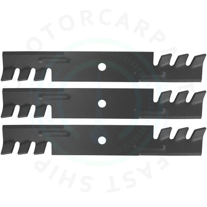 Set of 3 Mulcher Mower Blades for Bad Boy 48" Deck