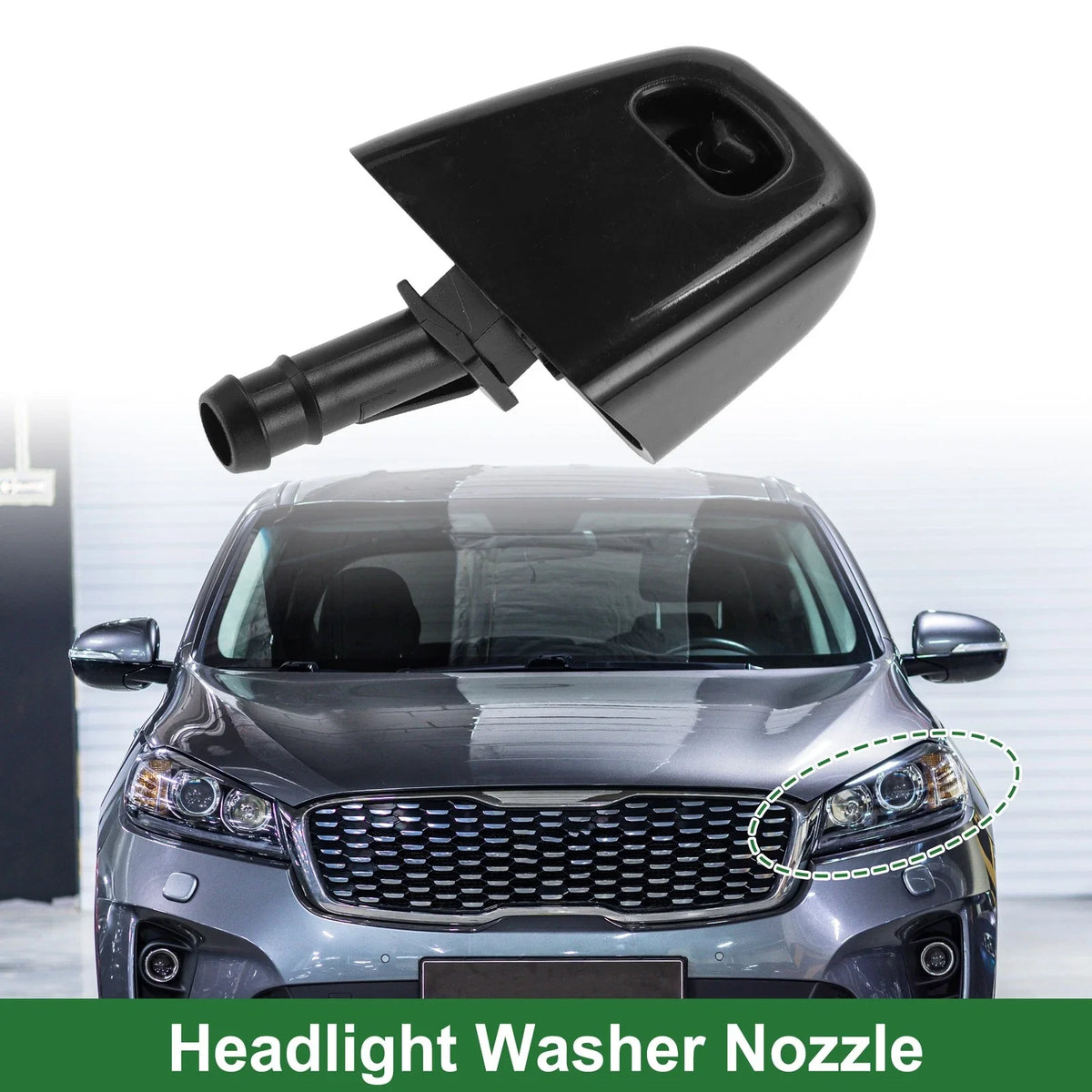 Front Driver Side Headlight Washer Nozzle for Nissan X-Trail T31 (2007–2014) No. 286421DL0A