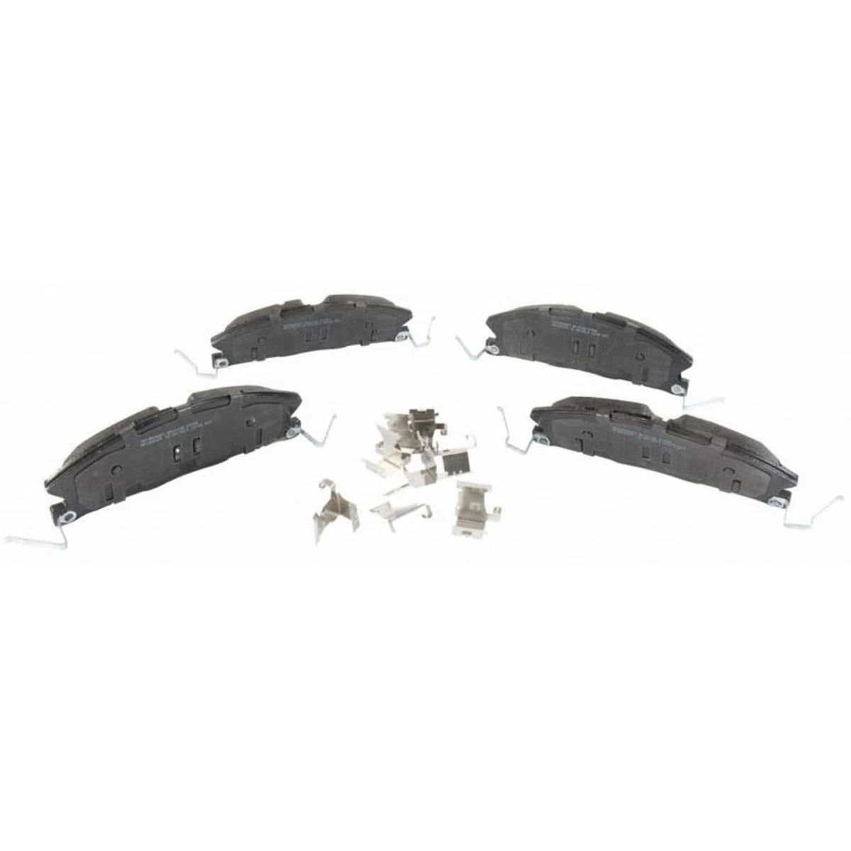 2X Brake Pad Set for Ford Lincoln Police Interceptor Sedan (2013–2019) BR1611B