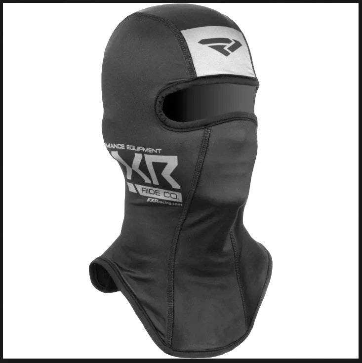 FXR Black Boost Snowmobile Facemask Balaclava