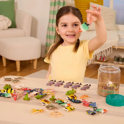 60pcs Tropical Fish & Crab Set for Terra by Battat