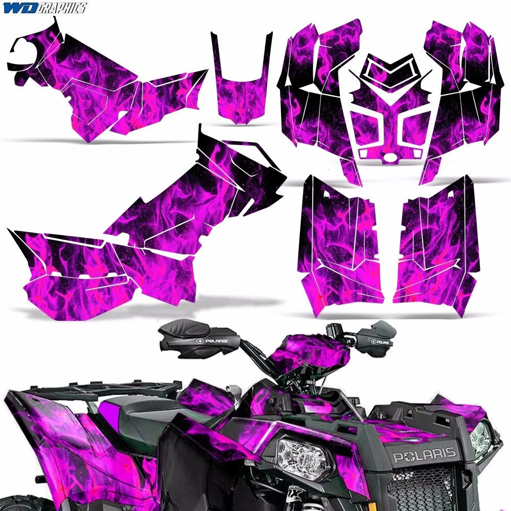 ATV Graphics Kit Decal for Polaris Scrambler 850XP 1000XP (2013–2022)