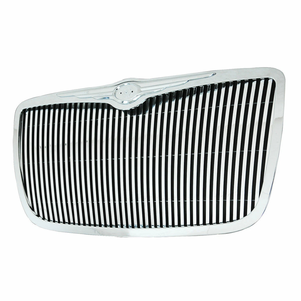 Chrome ABS Vertical Replacement Grille for Chrysler 300/300C (2005–2008) FG560