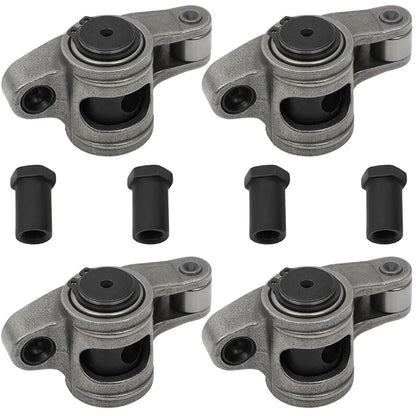 Set of 16 Stainless Steel Roller Rocker Arms for Small Block Chevy (SBC 305 350 400)