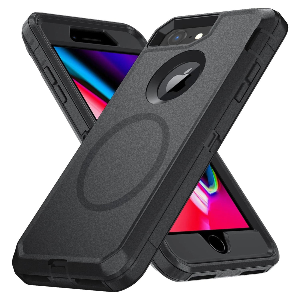 iPhone SE Case 2022/2020, 8/7 - Black