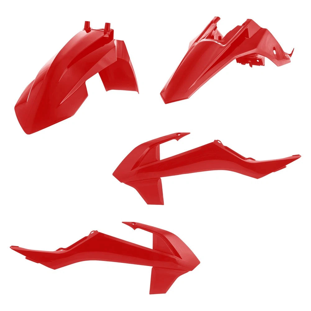 Acerbis Replica Plastic Kit for (2013) - Red - Part 2449620004