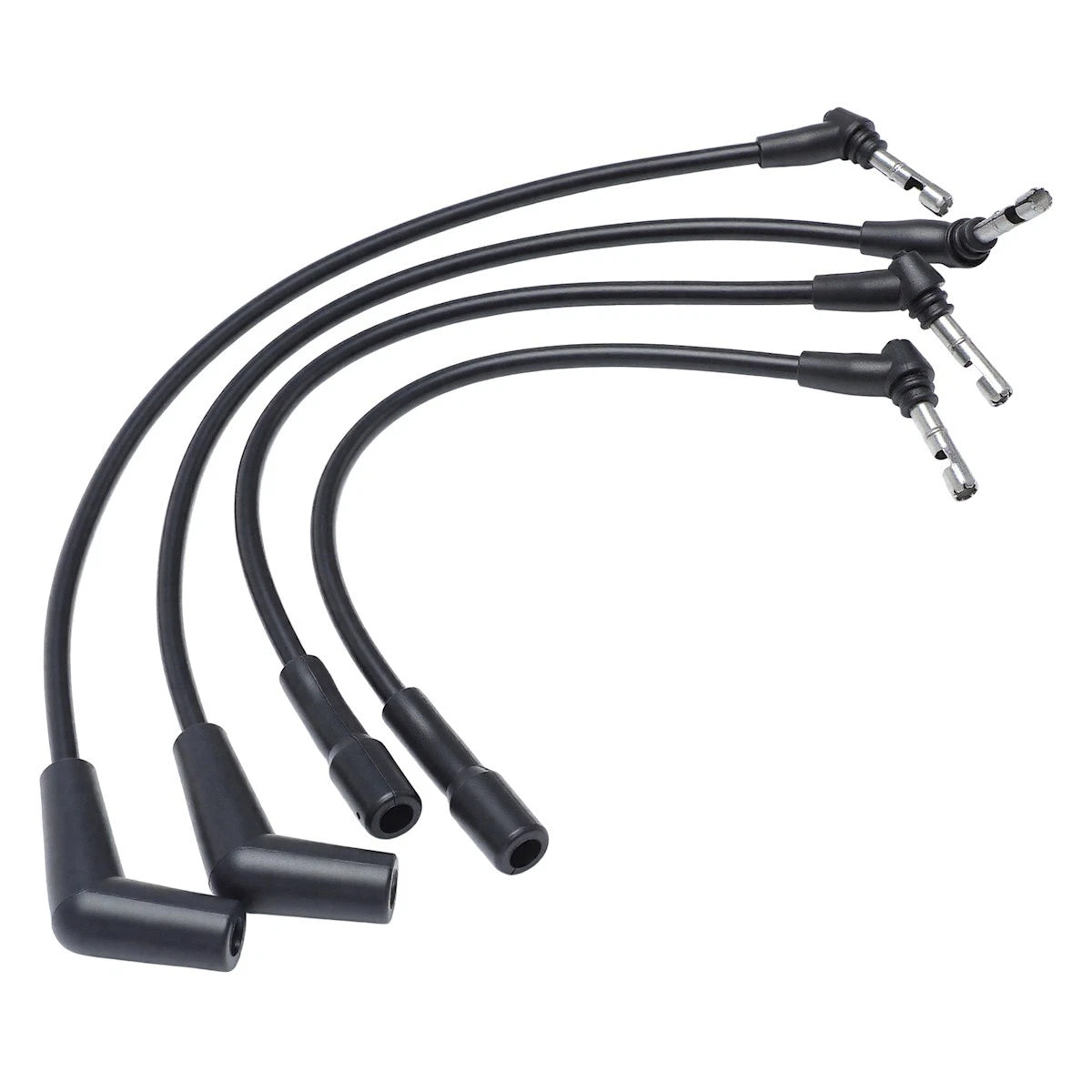 Set of 4 Spark Plug Wires for Chevy Toyota Tercel Corolla (1984–1988) 18036677, 6714139, 9993