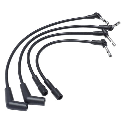 Set of 4 Spark Plug Wires for Chevy Toyota Tercel Corolla (1984–1988) 18036677, 6714139, 9993