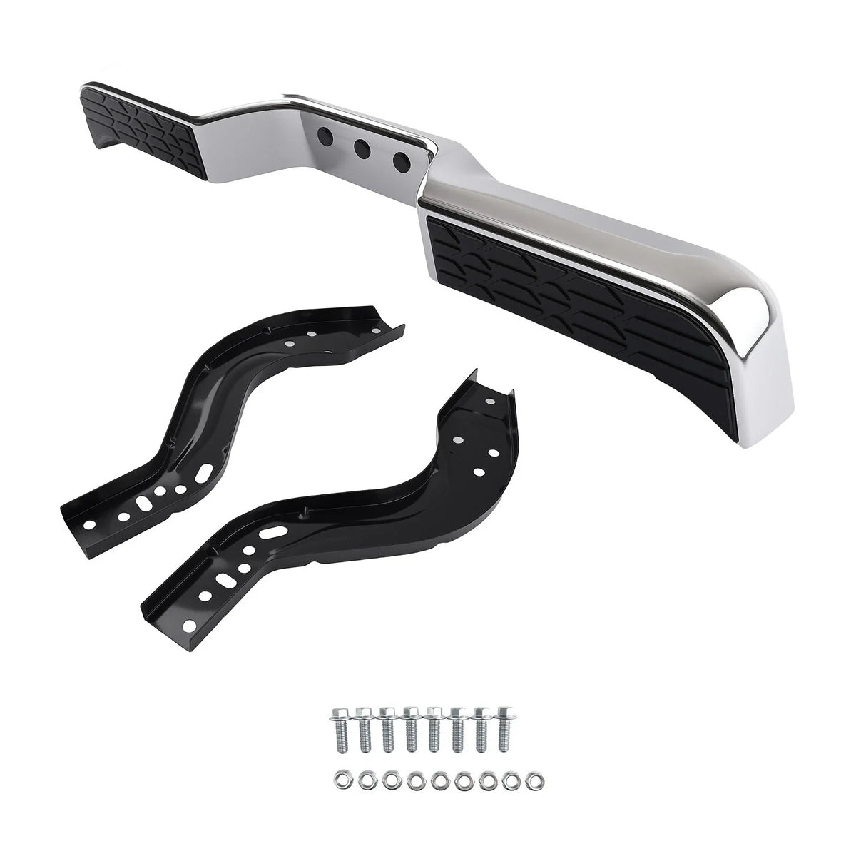 Rear Bumper Assembly for Toyota Pickup (1989–1995) Steel Chrome TO1102221
