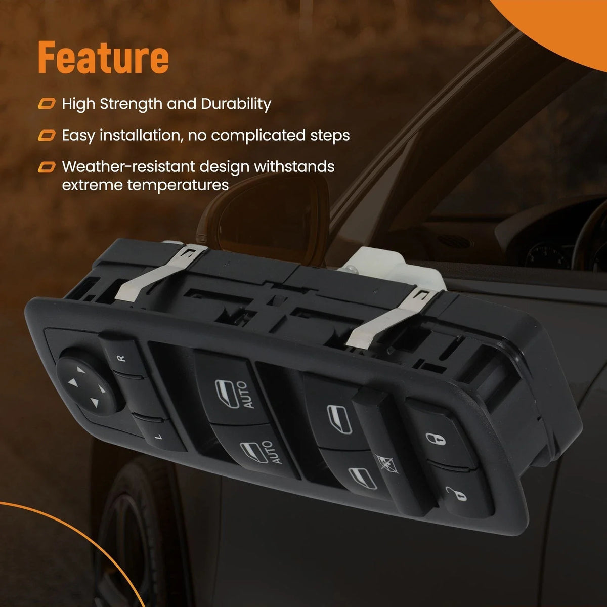 Power Window Master Control Switch for Jeep Grand Cherokee (2014–2019)