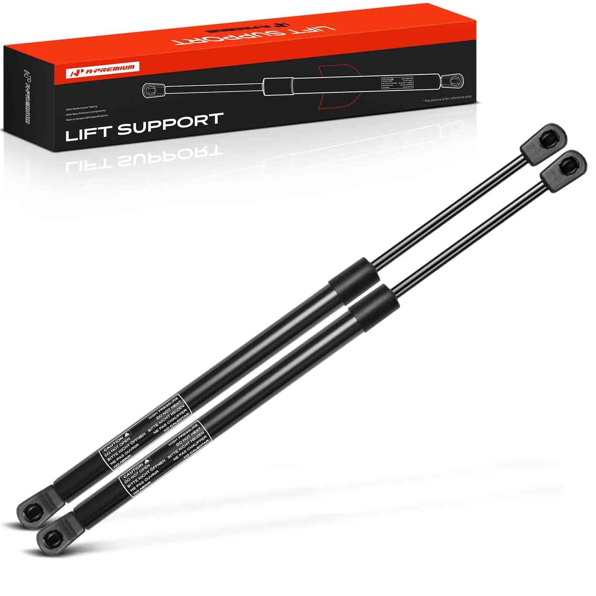 2X Rear Tailgate Lift Supports for Honda Pilot (2003–2007) 74870S9VA01, SG226013