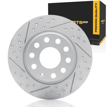 Rear Brake Rotor for Volkswagen Caddy (2014–2018) ALX-PAU-DF-830-74031L-CLA12