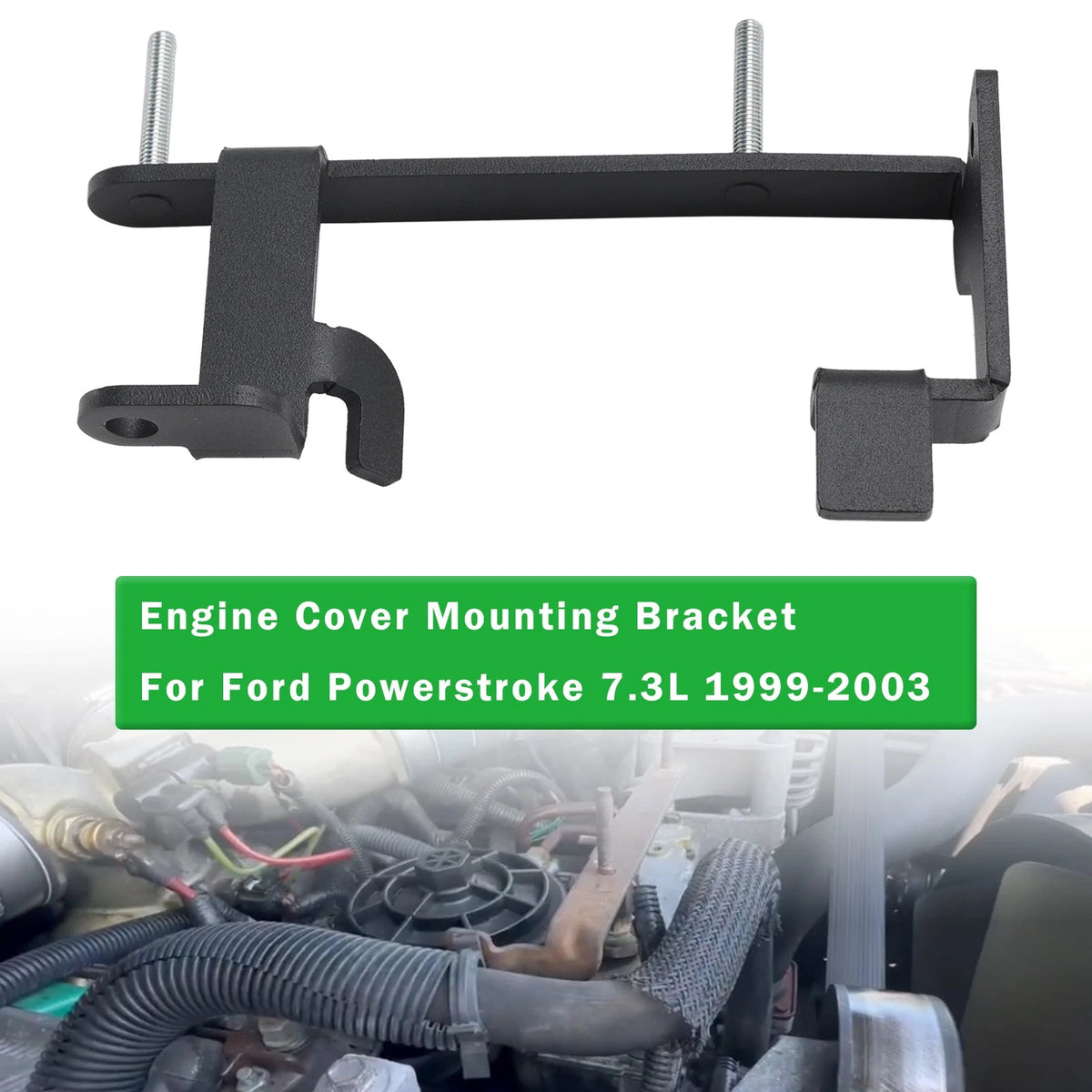 Engine Cover Mounting Bracket for Ford Powerstroke 7.3L (1999–2003) YC3Z-6A955-AA