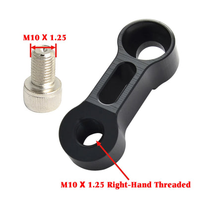 10mm CNC View Mirror Mount Risers for Suzuki Honda Kawasaki
