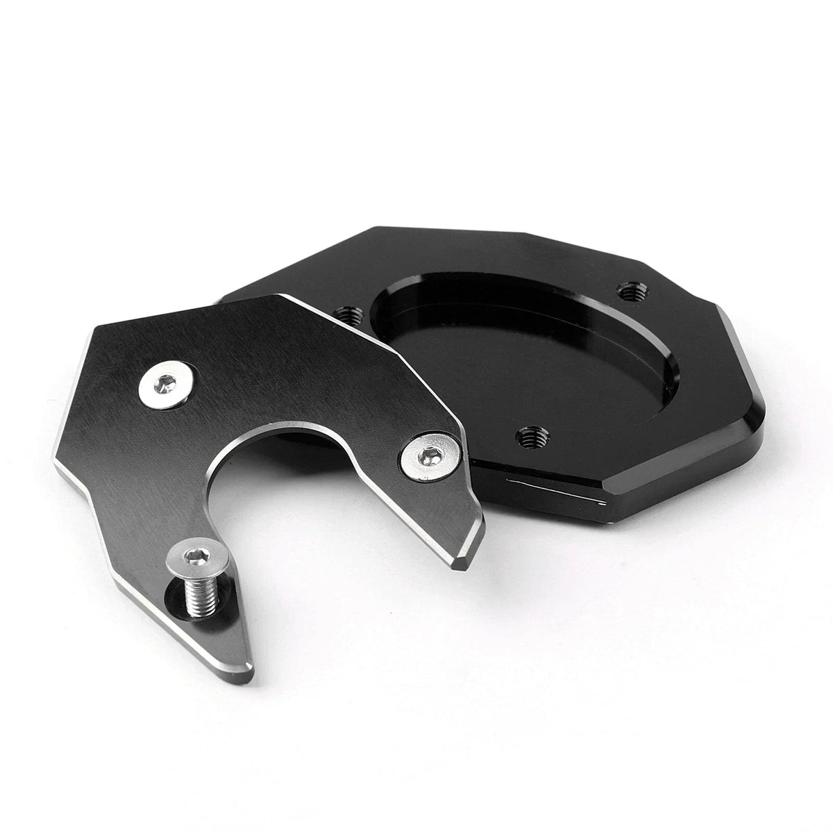 Kickstand Side Plate Stand Extension Pad for Kawasaki Z1000 Z800 ZX-10R ER6F (2010–2023)