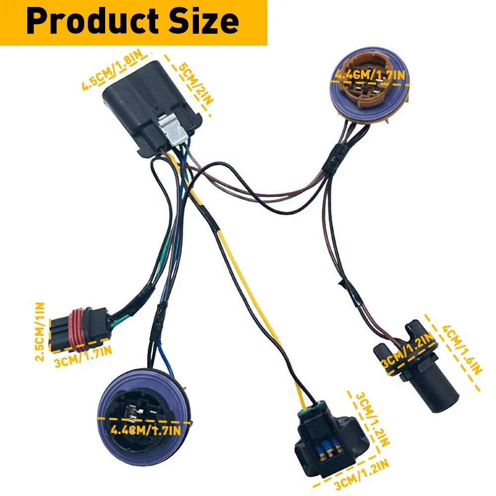 Headlight Wiring Harness 15950809 for Chevy Tahoe Suburban Avalanche (2007–2014)