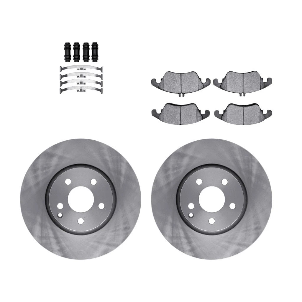 Brake Rotor Set Front for Mercedes-Benz E350 (2010–2016) ALX-PAU-DF-6512-63428-CLA2
