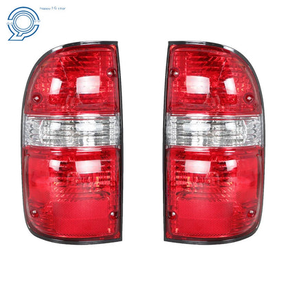 Set of 2 Tail Light Brake Lamps for Toyota Tacoma (2001–2004) Red Rear