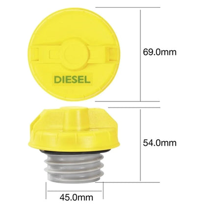 Plastic Diesel Fuel Cap for Toyota Dyna BU62R BU85R 4cyl 13B 3.4L (1984���1988)
